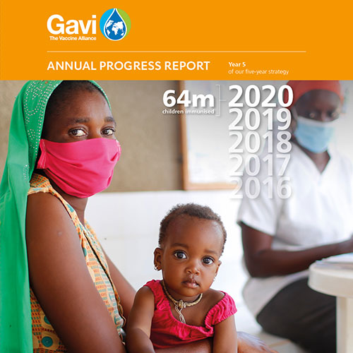 Download the Gavi progress report 2020