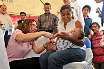 Nicaragua pneumococcal launch Dec 2010