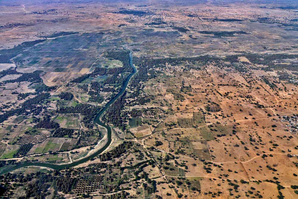 Aerial views of Borno State. © Andrew Esiebo/WHO