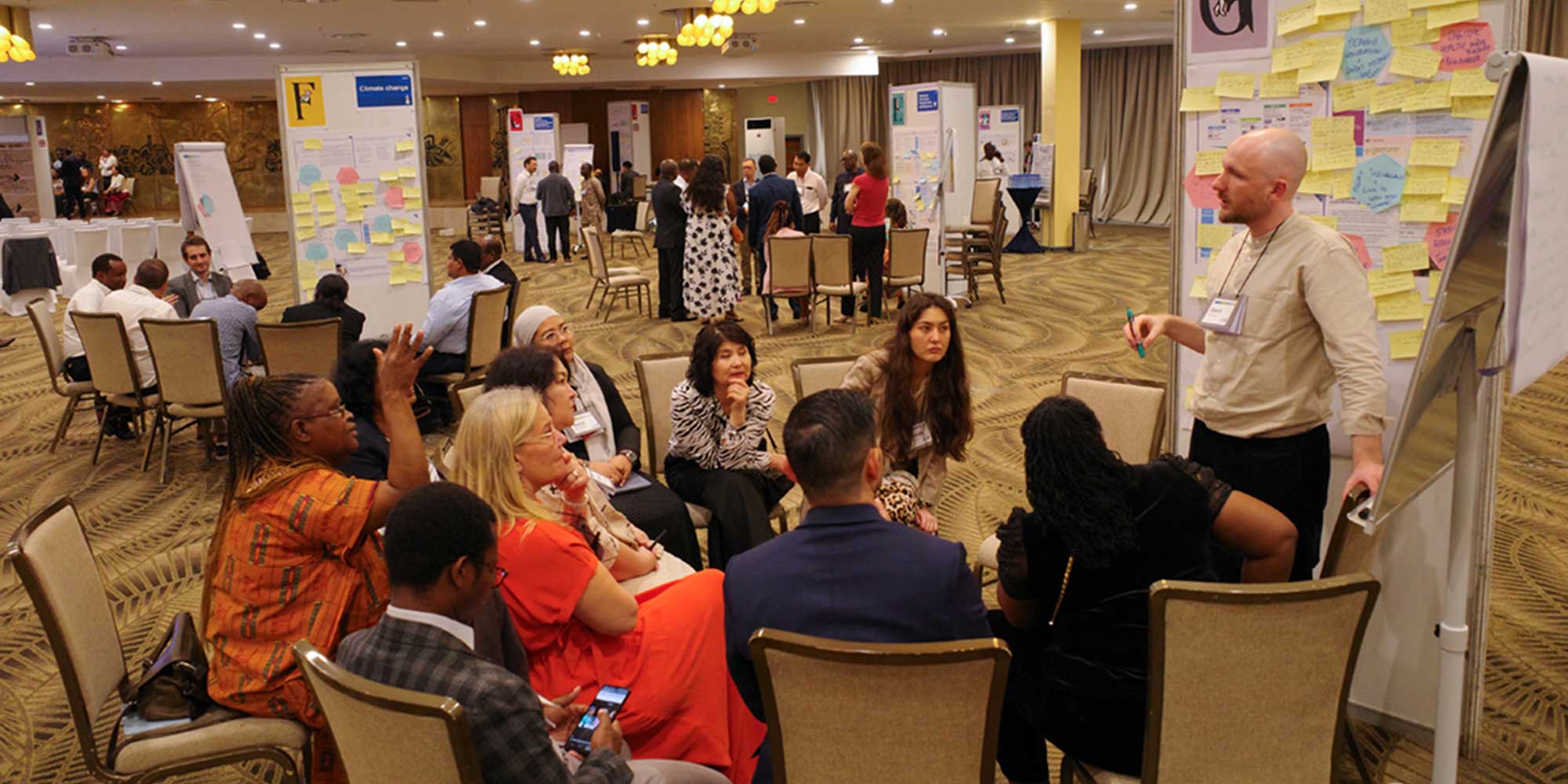 A session during the Gavi 6.0 conference in Togo. Credit: Nipah Dennis