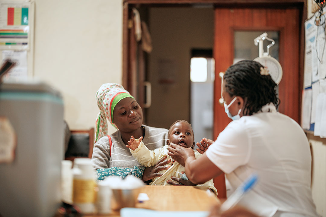 Routine immunisation. Gavi/2024/Jjumba Martin