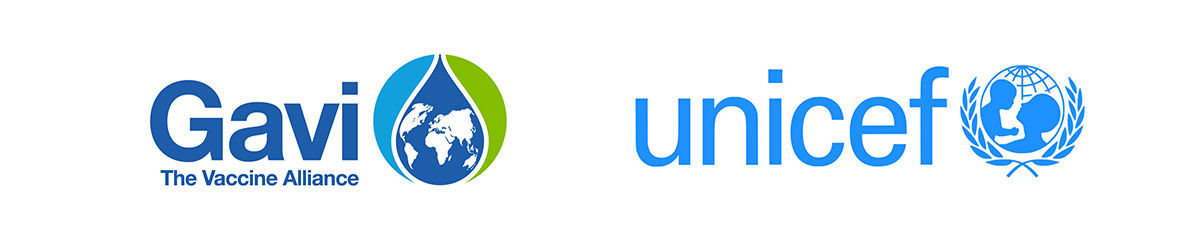 Gavi and UNICEF logos