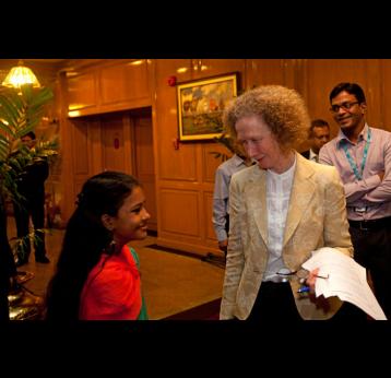 Bangladeshi schoolgirl stars in GAVI film on immunisation success story