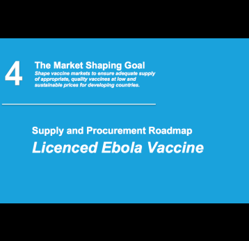 Ebola vaccine roadmap: public summary (2017)