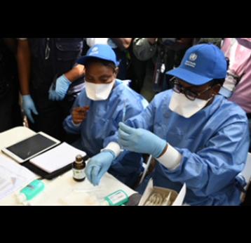 Vaccination contre Ebola pour lutter contre l'épidémie en RDC