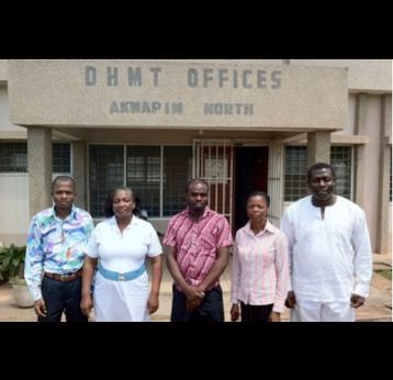 District ownership in Akwapim North, Ghana