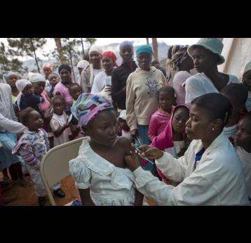 Des milliers d'enfants haïtiens protégés contre la principale cause de diarrhée sévère