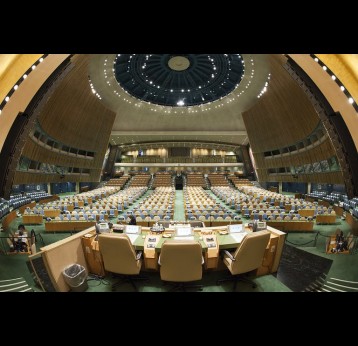 ​​​​​​​A view of the UN General Assembly Hall. UN Photo/Cia Pak