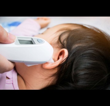 RSV usually results in raised temperatures.
