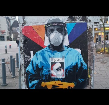 Lapiz, the German street artist and former immunologist.