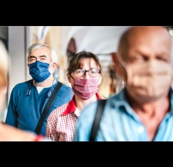People wearing face masks. Credit View Apart/Shutterstock