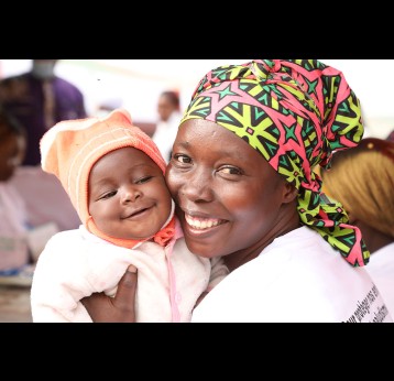 Malaria vaccination in Burkina Faso. Gavi/2024/Arnauld Yalgwueogo
