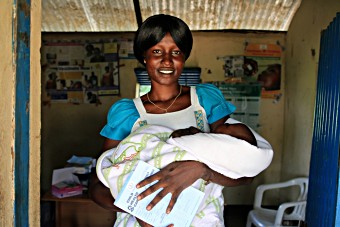 South Sudan-Penta_Launch_Vaccine_Mum