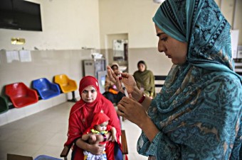 PCV vaccine, Lahore, Pakistan