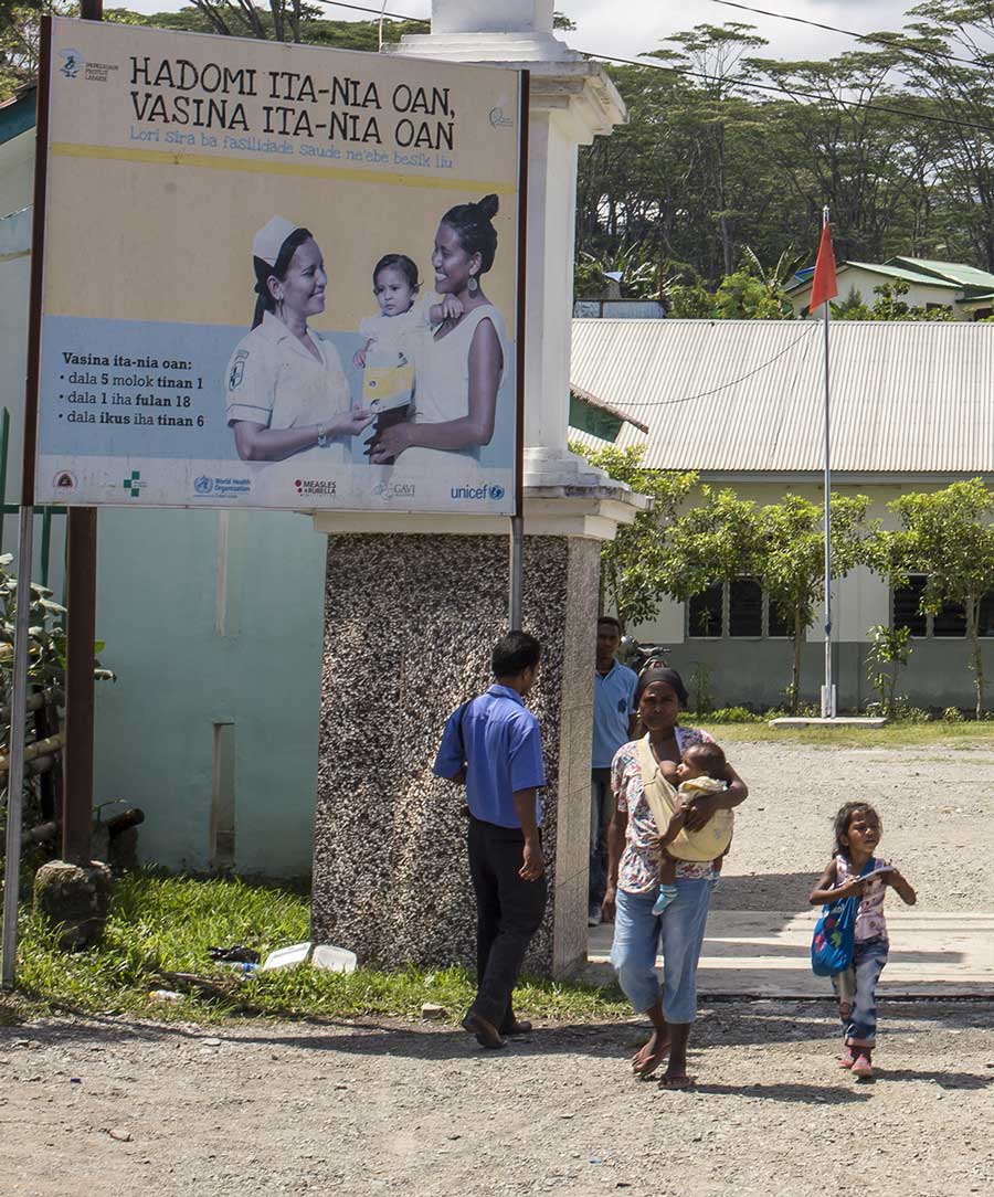 Ermera Community Health Centre, Timor-Leste – a country that has transitioned out of Gavi support. Gavi/2016/Antti Helin