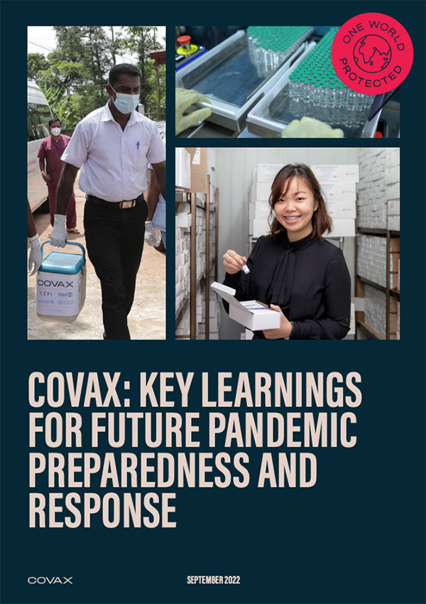 COVAX key learnings Sept 2022