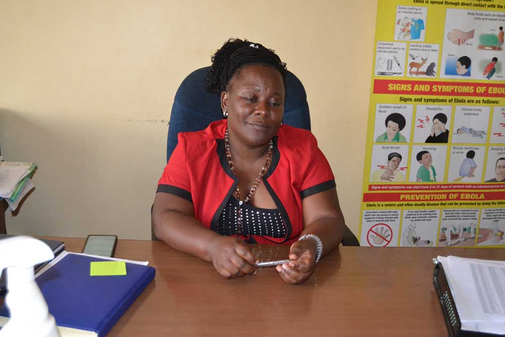 Nazareth Kabagenyi the Hoima district health officer