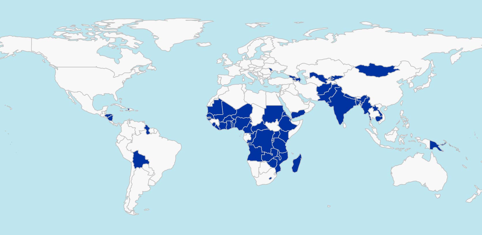 Map of what Countries have troll Farms.