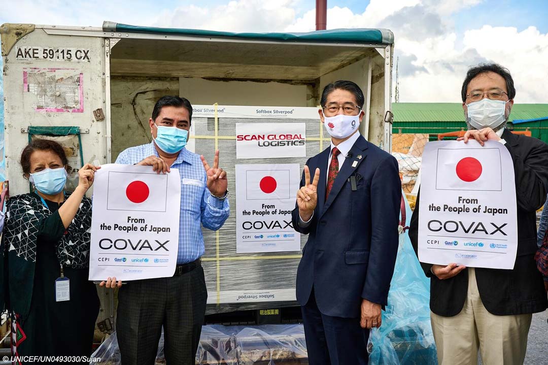 First doses donated by Japan to COVAX reach lower-income countries | Gavi,  the Vaccine Alliance
