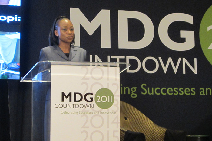The event moderator, British television presenter and journalist Femi Oke, said that although the MDGs are far from being fully achieved, significant progress has been made.