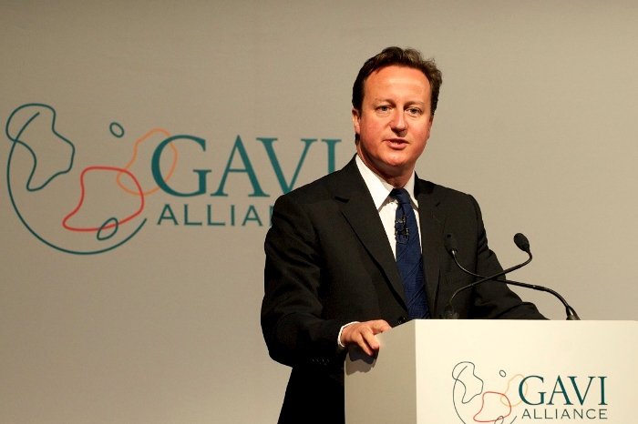 UK Prime Minister David Cameron kicked-off GAVIÕs first pledging conference by pledging an additional GBP£ 814 million pounds of funding to help the GAVI Alliance roll-out vaccines against pneumococcal disease and rotavirus diarrhoea.