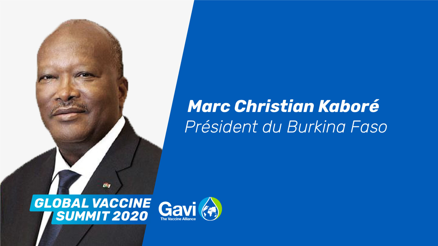 Marc Christian Kaboré Président du Burkina Faso