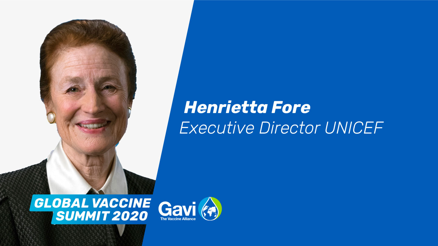 Henrietta Fore Executive Director UNICEF