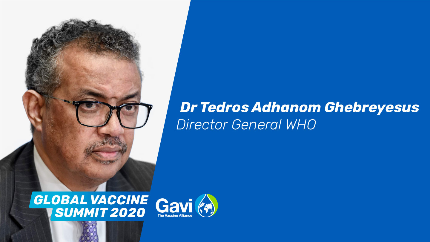 Dr Tedros Adhanom Ghebreyesus Director General WHO