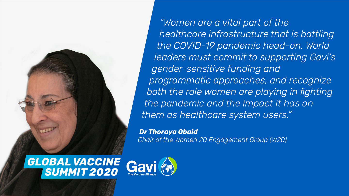 Dr Thoraya Obaid, Chair of the Women 20 Engagement Group (W20)