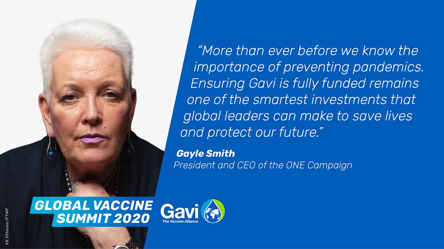 Gayle Smith President and CEO of the ONE Campaign