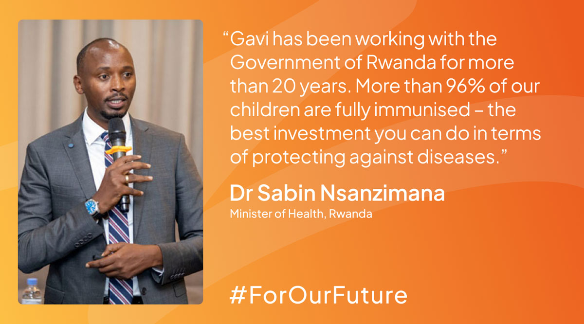 Dr Sabin Nsanzimana, Minister of Health, Rwanda