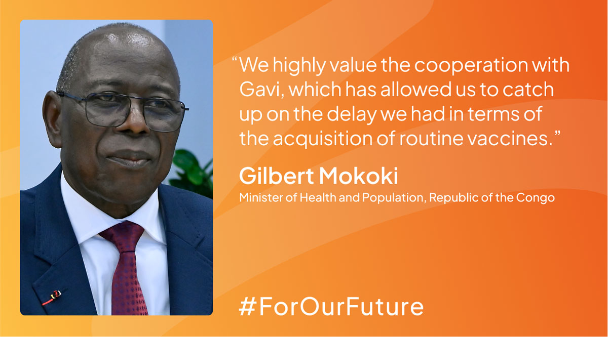 Gilbert Mokoki, Minister of Health and Population, Republic of the Congo