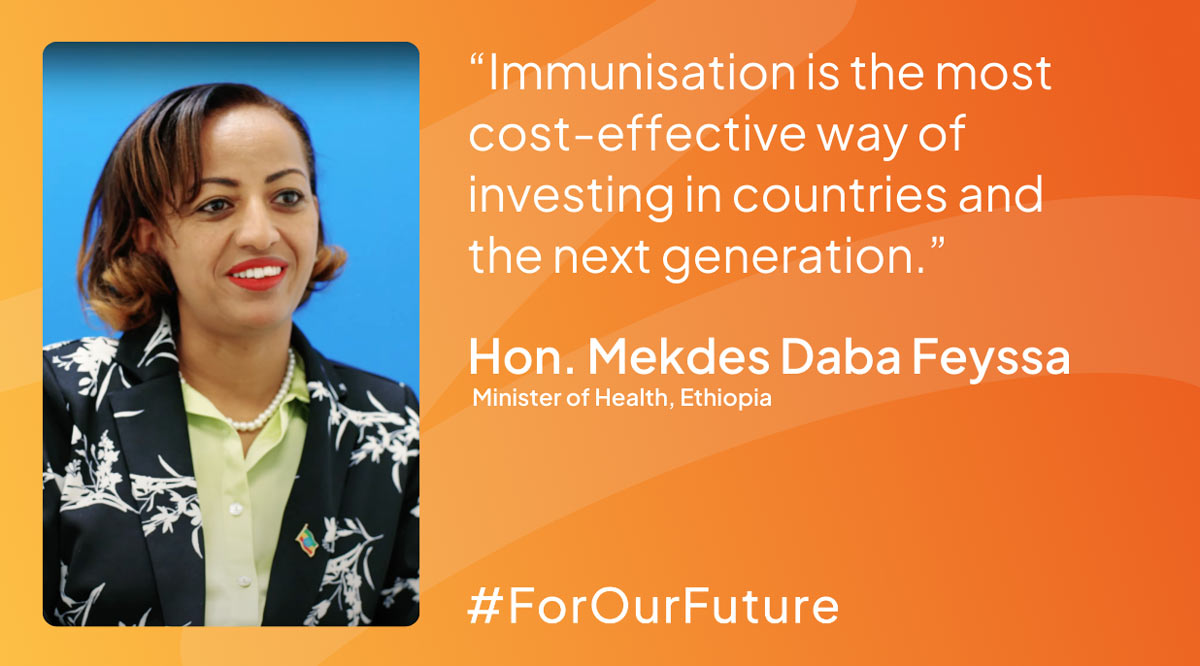 Mekdes Daba Feyssa, Minister of Health, Ethiopia