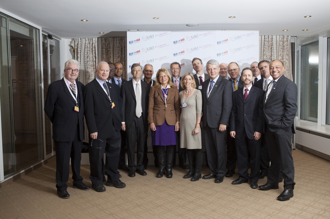 First donor pledging conference, London, 2011