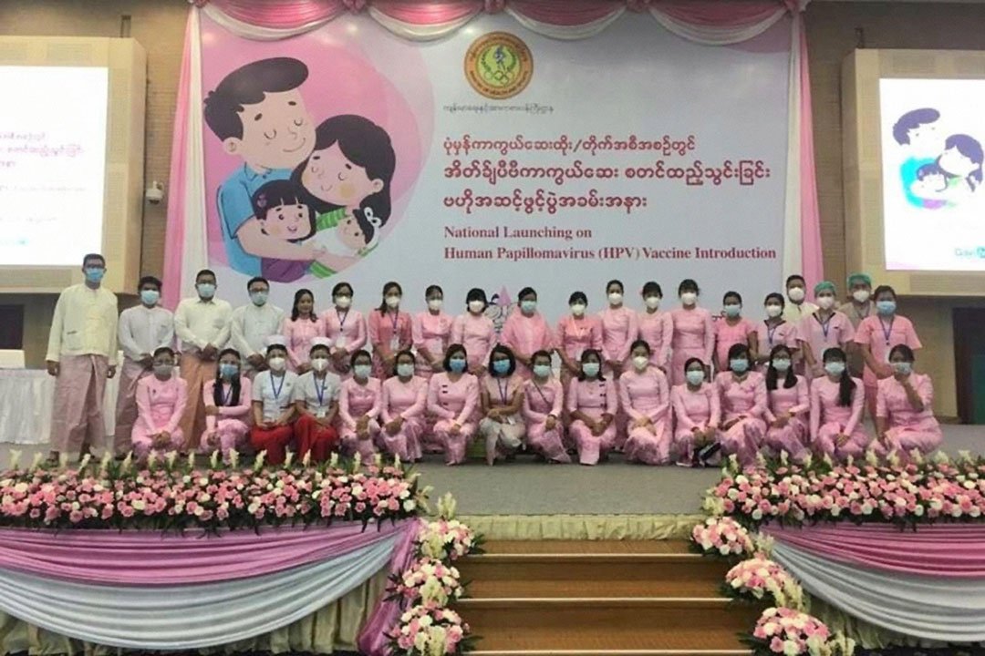 Myanmar’s routine immunisation programme