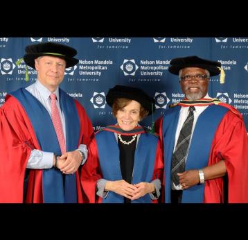 GAVI CEO Awarded Honorary Doctorate by Nelson Mandela Metropolitan University