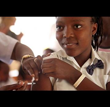 GAVI funds vaccines to protect girls against cervical cancer