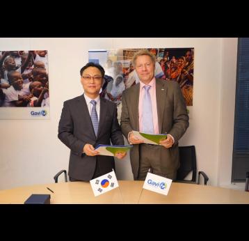 New commitment from the Republic of Korea to Gavi will support childhood immunisation in the world's poorest countries