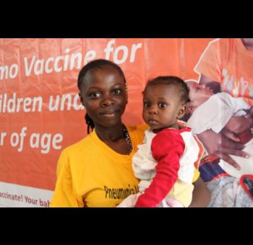 Liberia begins protecting its children against pneumococcal disease