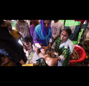 Rising to the challenge of vaccinating refugees in Bangladesh