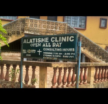 Alatise Clinic. Credit: Afeez Bolaji