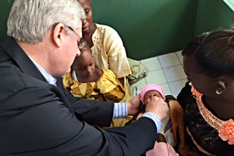 Senegal rotavirus launch PM Harper