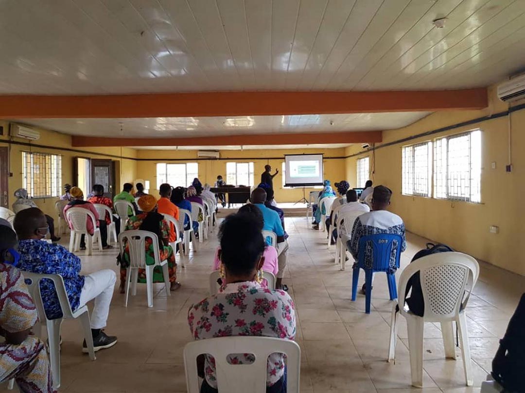 UNICEF Nigeria/2020 Volunteers at the contact tracing training, Epe, Lagos