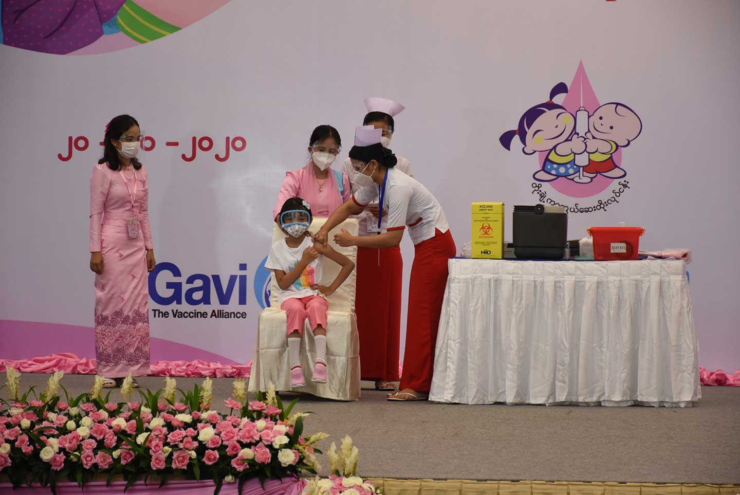 The vaccines, provided with financial support from Gavi, the Vaccine Alliance, will aim to reach all girls aged 9-10 with their first of two doses administered twelve months apart. Gavi/2020