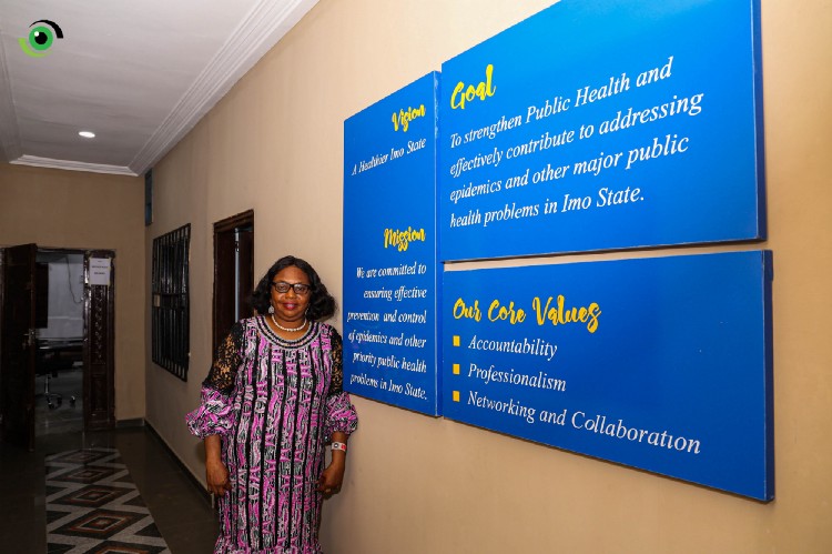 The Imo State Commissioner for Health, Dr. Damaris Osunkwo says the response has helped the state build better structures and staff capacity. It has also helped them appreciate the need for epidemic preparedness and collaboration. Photo Credit: Nigeria Health Watch