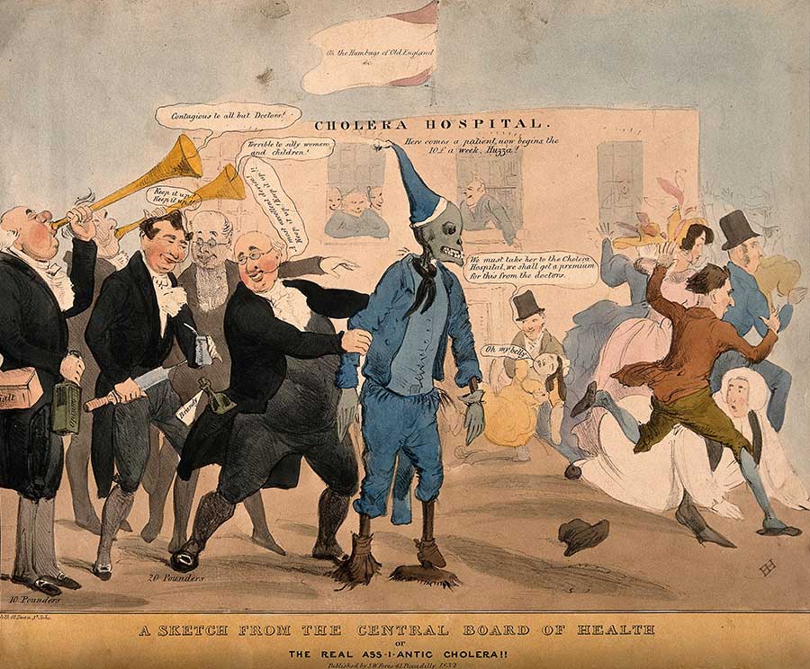 Image de l'épidémie de 1832
