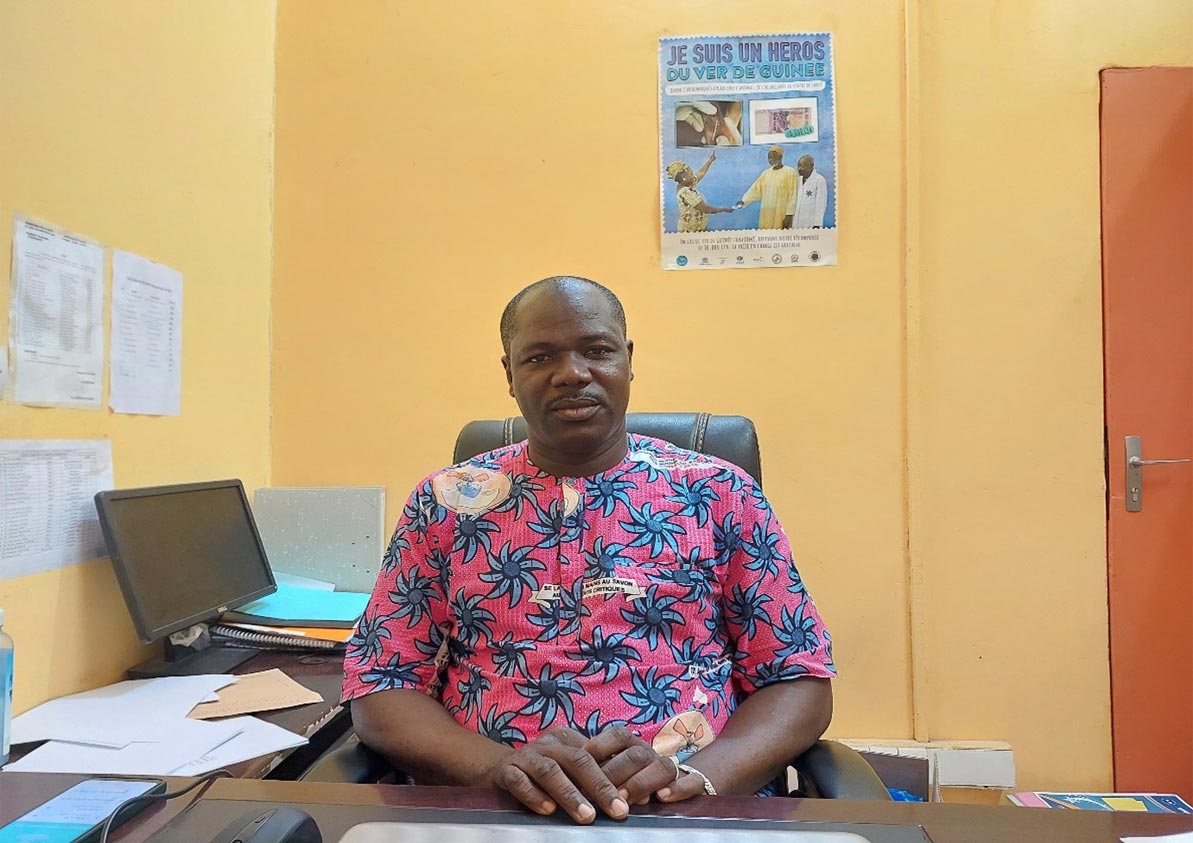 Lassina Diarra, chef de division hygiène publique à la Direction régionale de la santé de Tombouctou