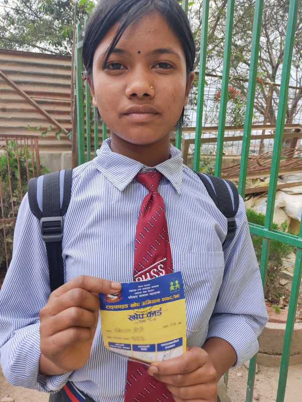 Bimala Mote, a 15-year-old community school student from Futung, Tarakeshwar municipality-9, Kathmandu. Photo Credit: Chhatra Karki