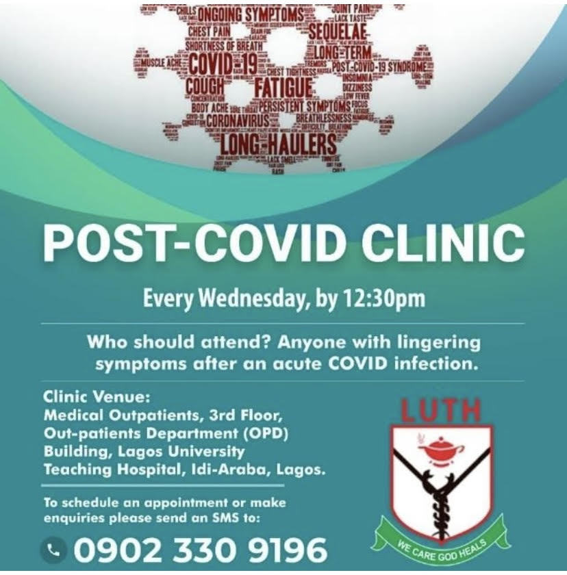 Post COVID clinic banner