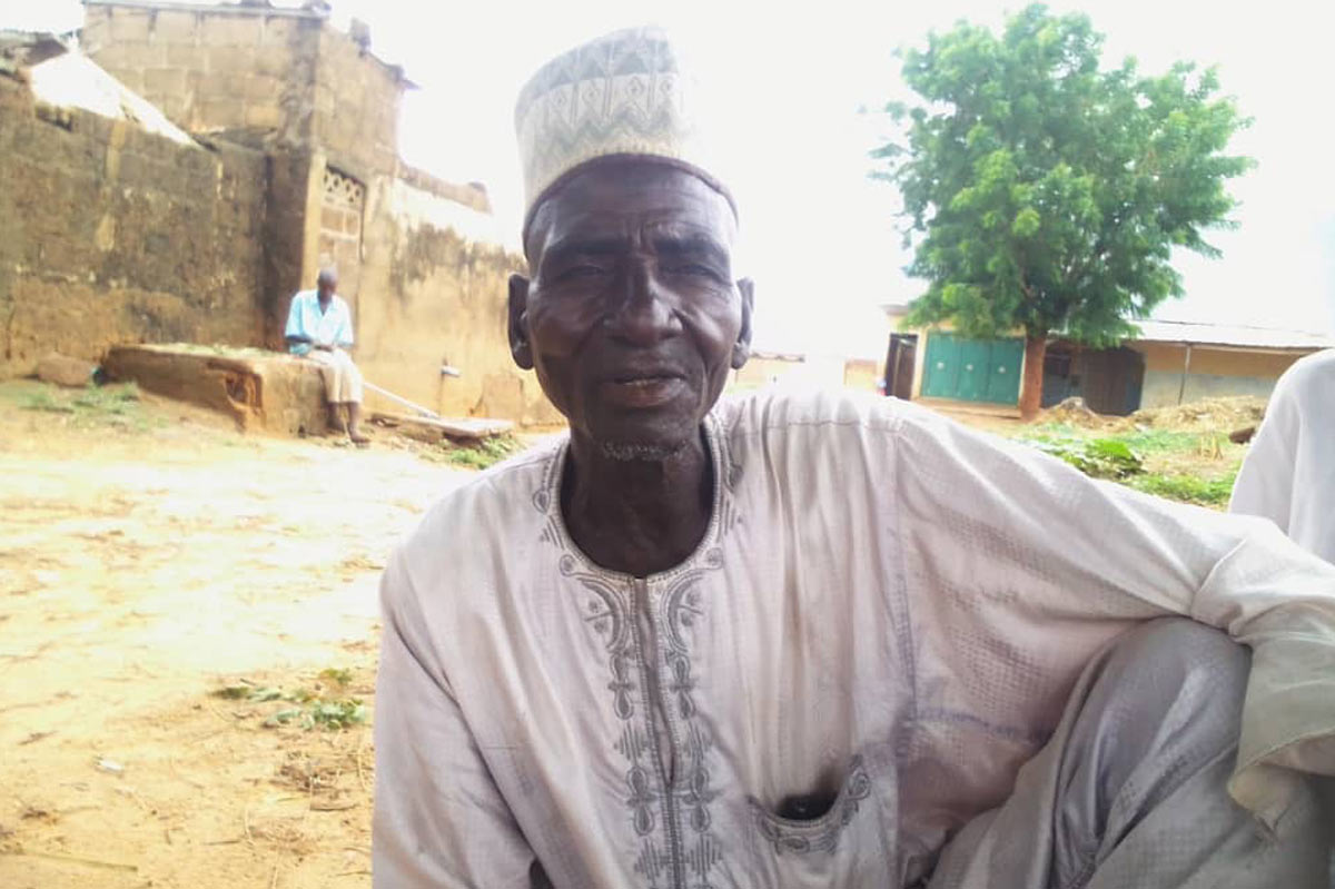 Aliyu Halilu says he can't abandon his people to starvation. Credit: Jeseusegun Alagbe